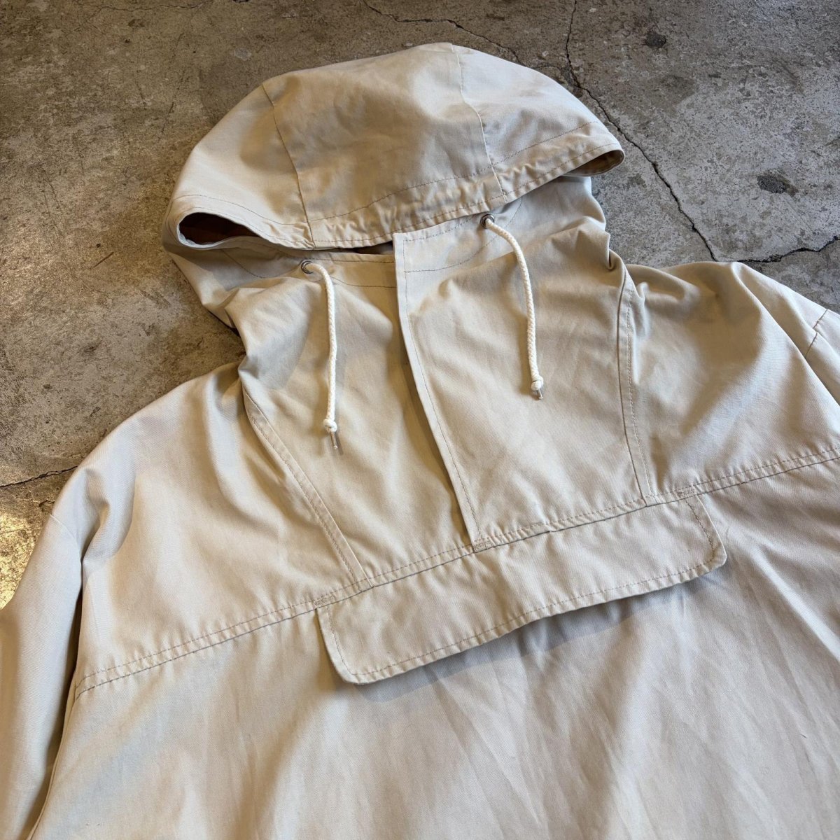 画像3: FRONT POCKET DESIGN ANORAK HOODIE L/S TOPS / Ladies L / MADE IN USA (3)