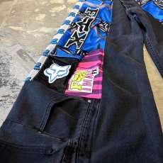 画像7: 【Wiz&Witch】"UNITED" VTG FOX MOTO-X DENIM PANTS / OS (7)