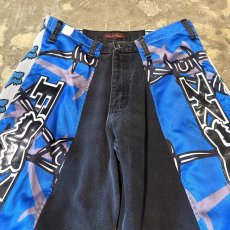 画像10: 【Wiz&Witch】"UNITED" VTG FOX MOTO-X DENIM PANTS / OS (10)
