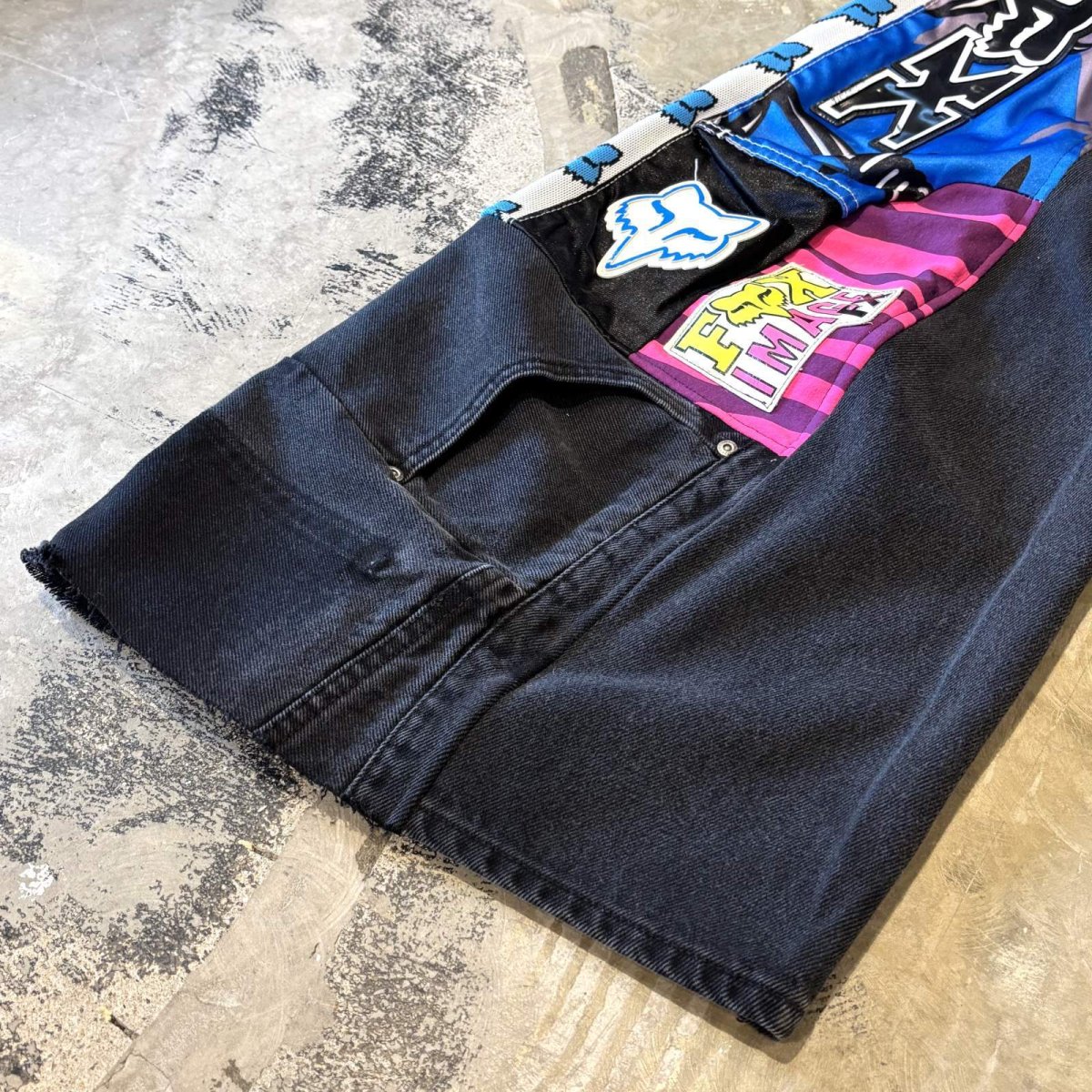 画像8: 【Wiz&Witch】"UNITED" VTG FOX MOTO-X DENIM PANTS / OS (8)