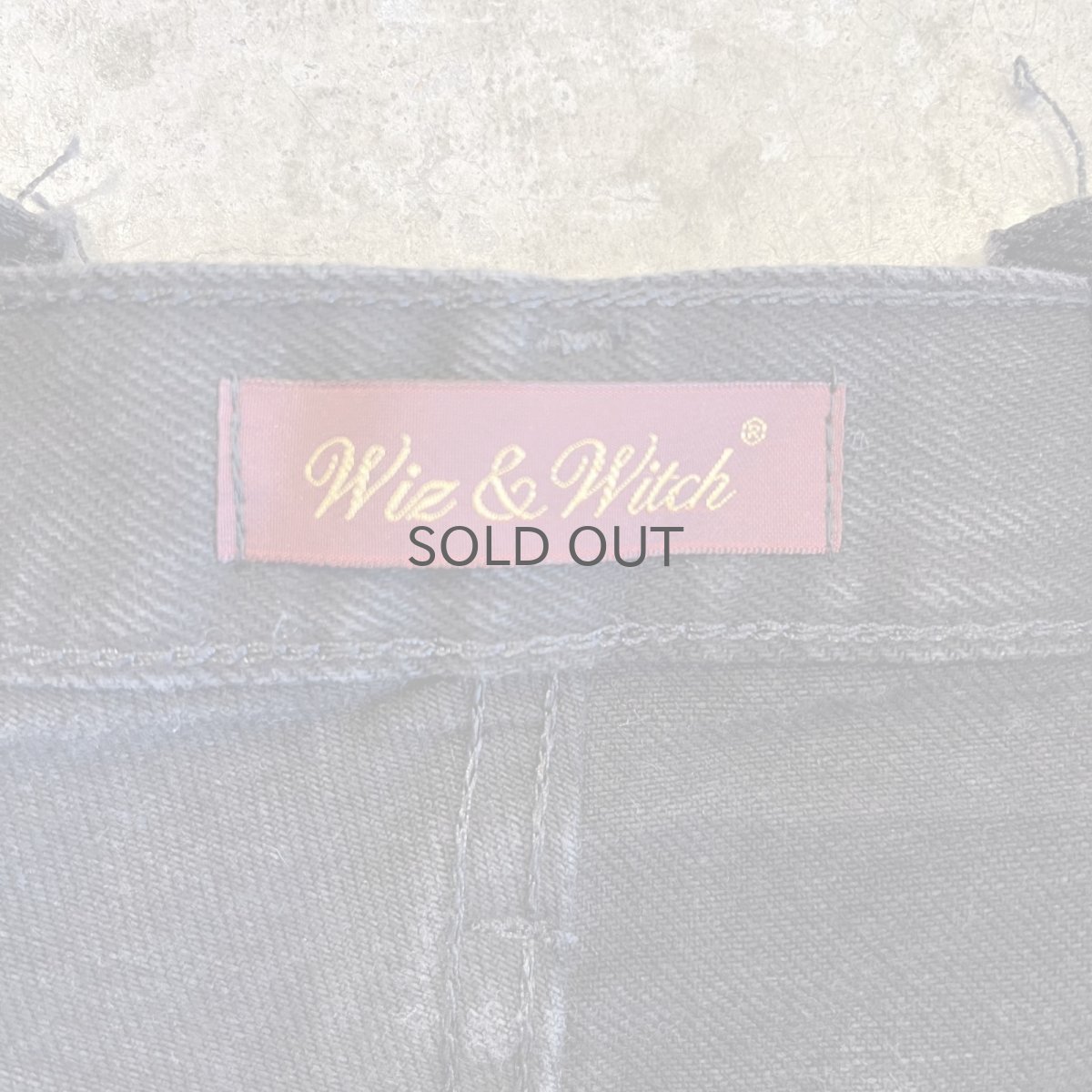 画像10: 【Wiz&Witch】 "TWINS" WIDE DENIM PANTS / W29 (10)