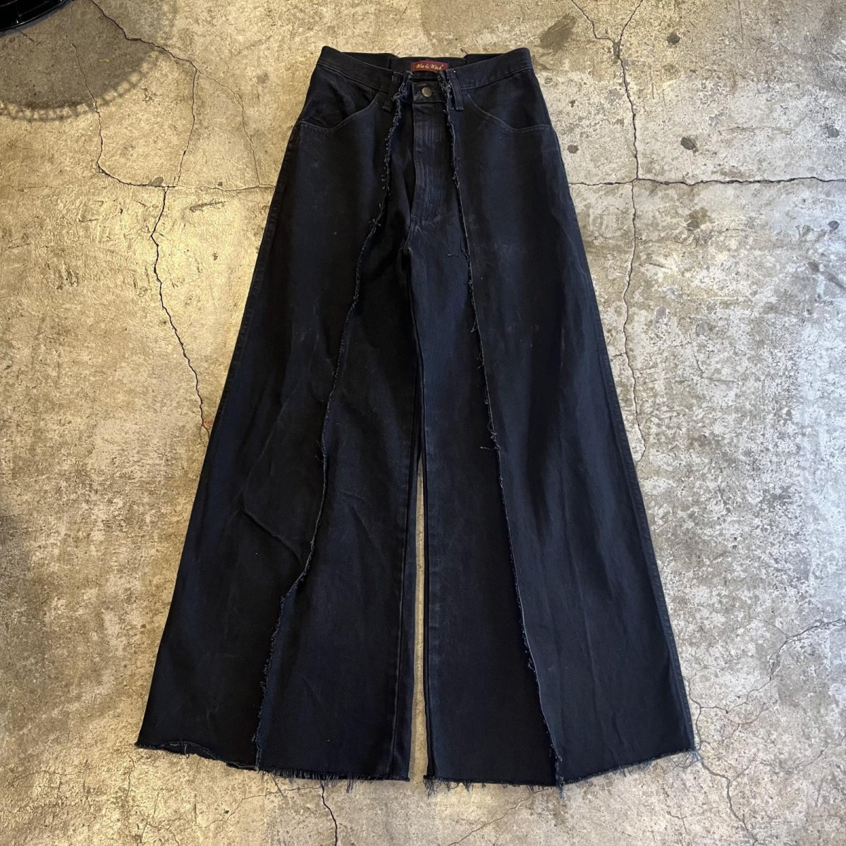 画像1: 【Wiz&Witch】 "TWINS" WIDE DENIM PANTS / W29 (1)