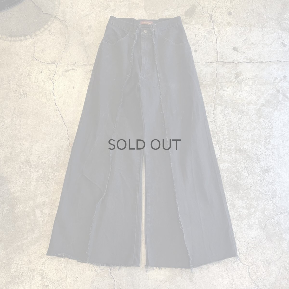 画像1: 【Wiz&Witch】 "TWINS" WIDE DENIM PANTS / W29 (1)