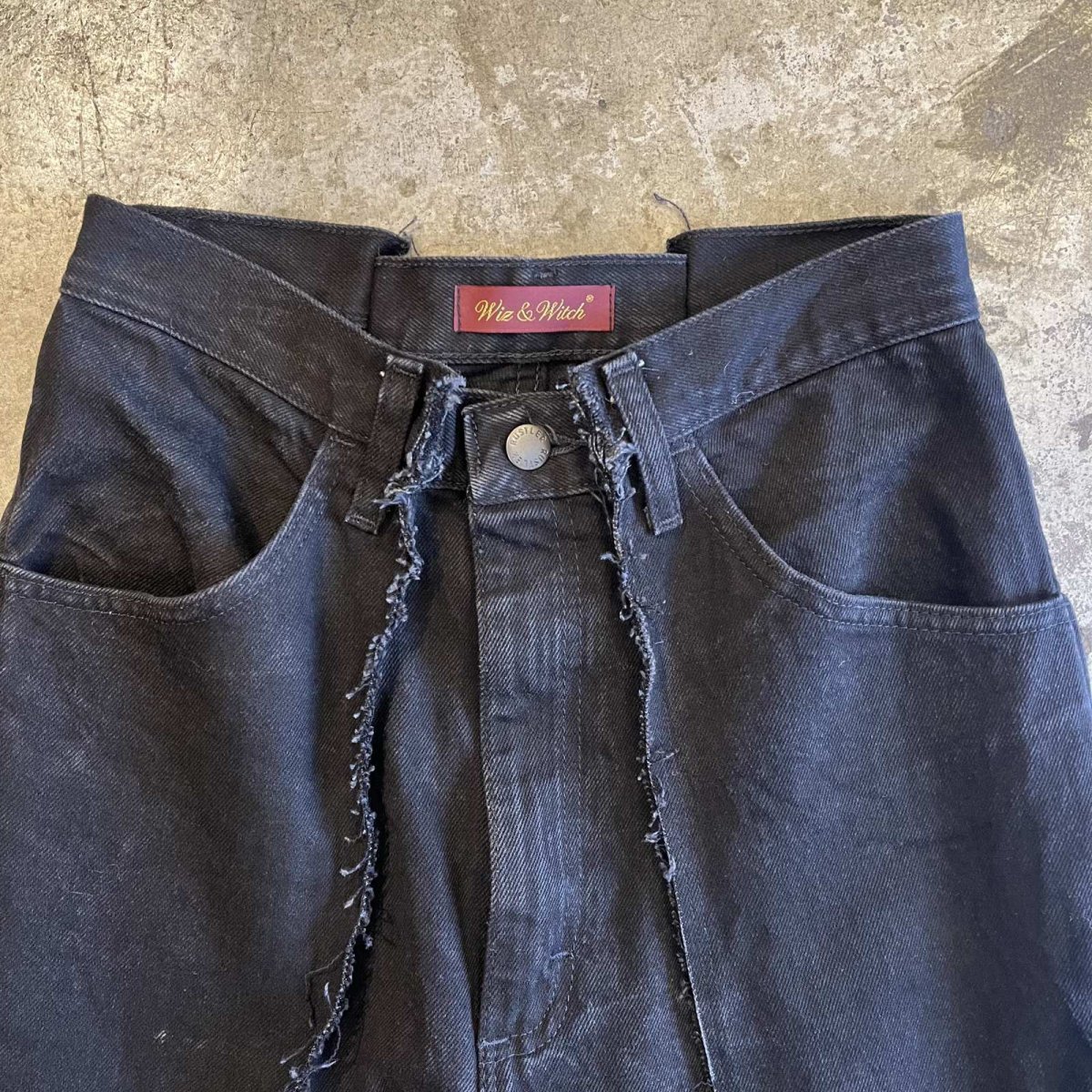 画像6: 【Wiz&Witch】 "TWINS" WIDE DENIM PANTS / W29 (6)