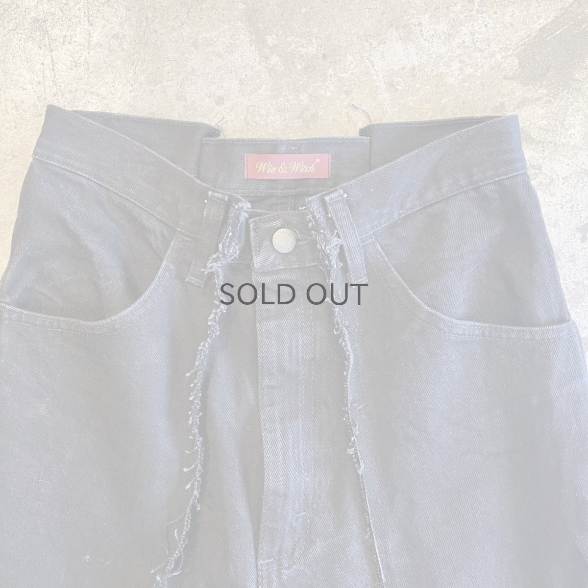 画像6: 【Wiz&Witch】 "TWINS" WIDE DENIM PANTS / W29 (6)