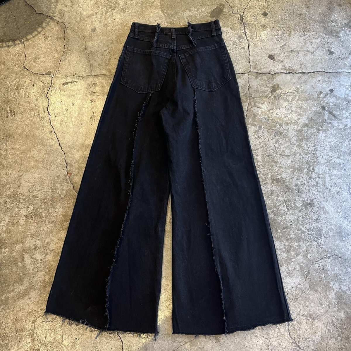 画像2: 【Wiz&Witch】 "TWINS" WIDE DENIM PANTS / W29 (2)