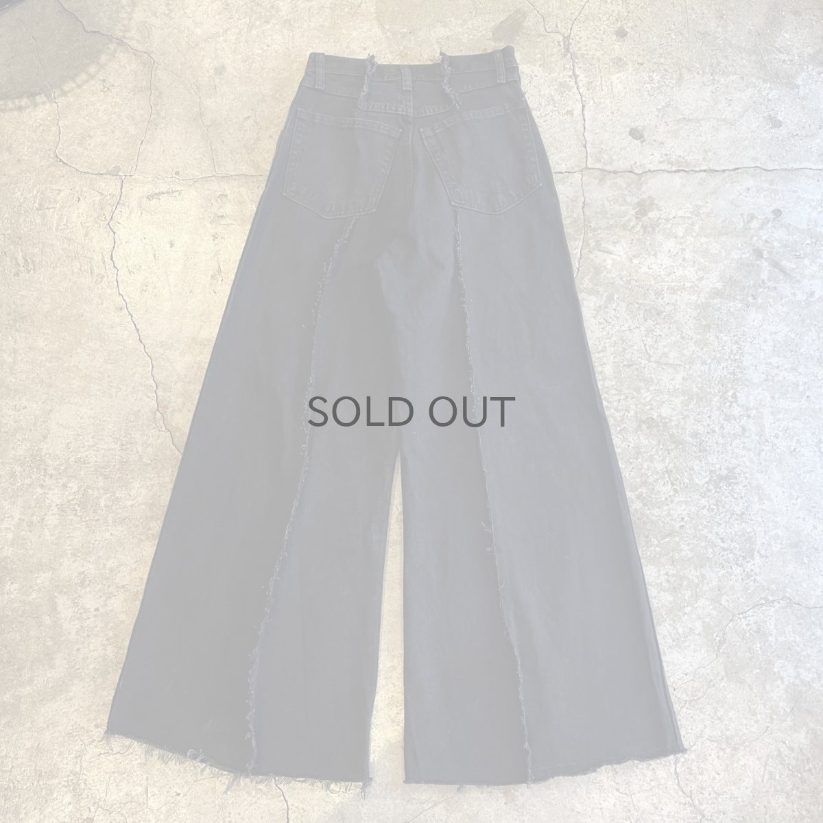 画像2: 【Wiz&Witch】 "TWINS" WIDE DENIM PANTS / W29 (2)