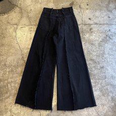 画像2: 【Wiz&Witch】 "TWINS" WIDE DENIM PANTS / W29 (2)