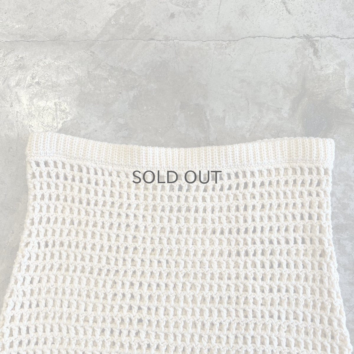 画像5: 【THE GARMENT】MESH LAYERED FRINGE SKIRT / W26~W30(8) (5)