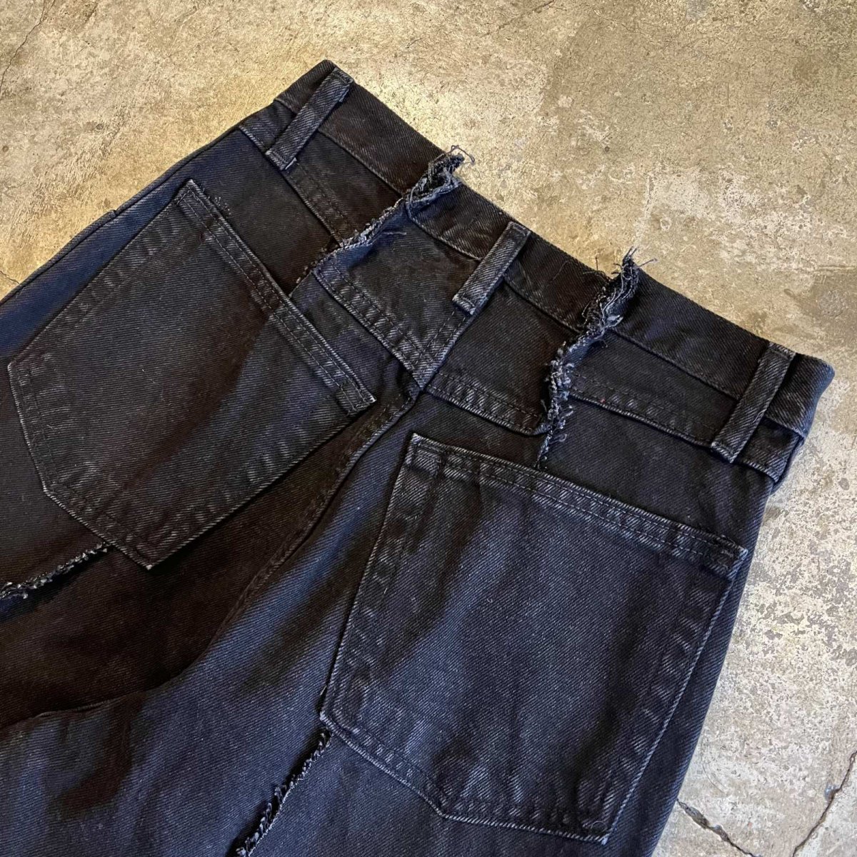 画像9: 【Wiz&Witch】 "TWINS" WIDE DENIM PANTS / W29 (9)