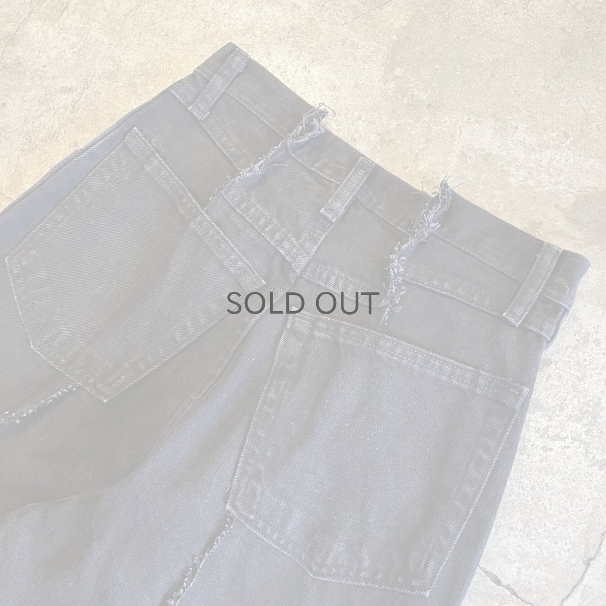 画像9: 【Wiz&Witch】 "TWINS" WIDE DENIM PANTS / W29 (9)