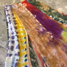 画像5: MULTI PATTERN FRONT BUTTON SLIT SKIRT / W30 (5)