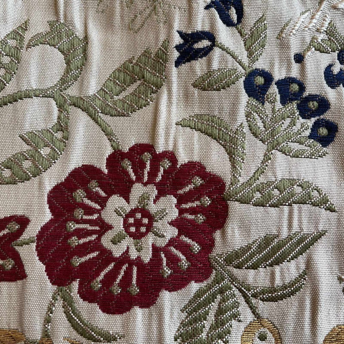 画像11: ALL OVER FLOWER EMBROIDERY PATTERN SHORT DESIGN JACKET / Ladies M(14) (11)