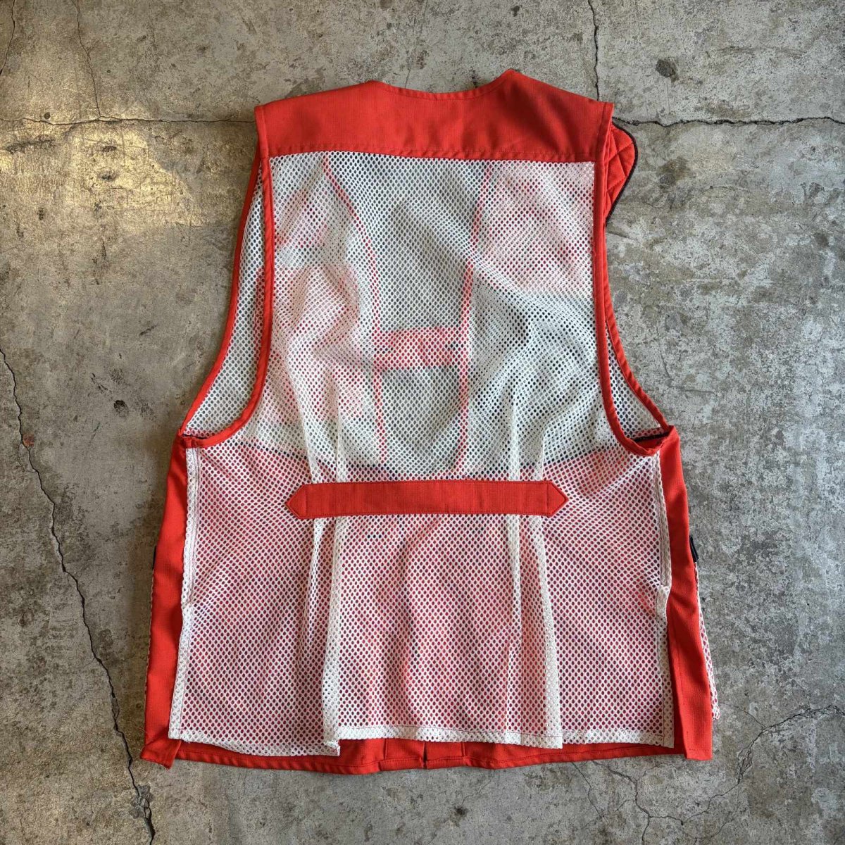 画像2: VINTAGE COLOR MESH SHOOTERS CLOTHING VEST / Ladies L (2)