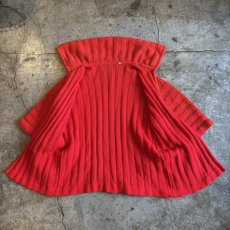 画像8: RED COLOR DESIGN SUMMER KNIT S/S CARDIGAN / Ladies M (8)