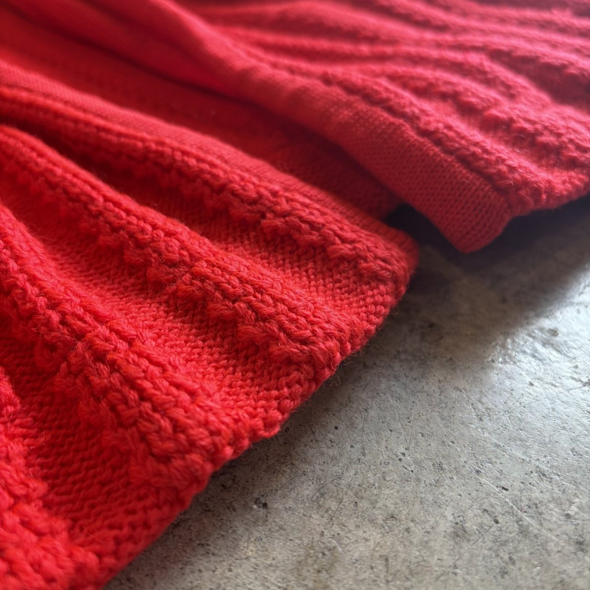 画像12: RED COLOR DESIGN SUMMER KNIT S/S CARDIGAN / Ladies M (12)