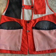 画像5: VINTAGE COLOR MESH SHOOTERS CLOTHING VEST / Ladies L (5)