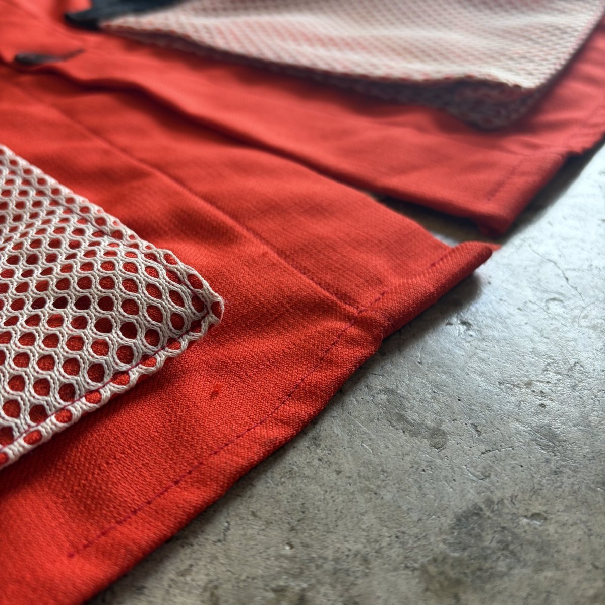 画像11: VINTAGE COLOR MESH SHOOTERS CLOTHING VEST / Ladies L (11)