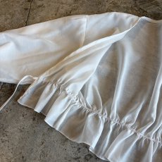 画像8: WAIST DESIGN SHEER SHORT L/S CARDIGAN  / Ladies M (8)