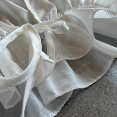 画像11: WAIST DESIGN SHEER SHORT L/S CARDIGAN  / Ladies M (11)