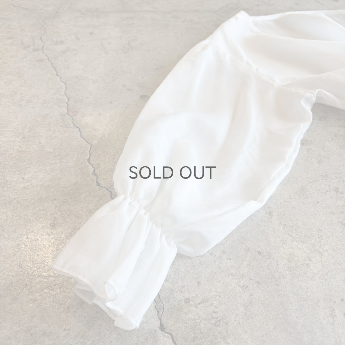 画像5: WAIST DESIGN SHEER SHORT L/S CARDIGAN  / Ladies M (5)