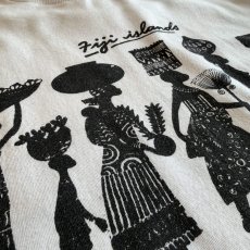 画像5: "FIJI ISLANDS" FRONT PRINTED DESIGN S/S TEE / Ladies M(L) (5)