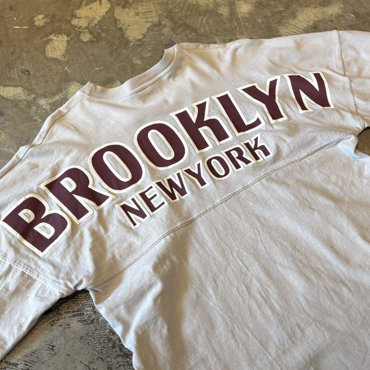 画像10: "BROOKLYN" BACK PRINTED L/S TEE / Mens S(L) / MADE IN USA (10)