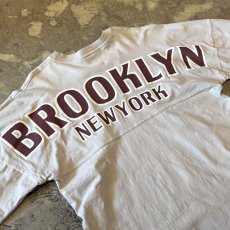 画像10: "BROOKLYN" BACK PRINTED L/S TEE / Mens S(L) / MADE IN USA (10)