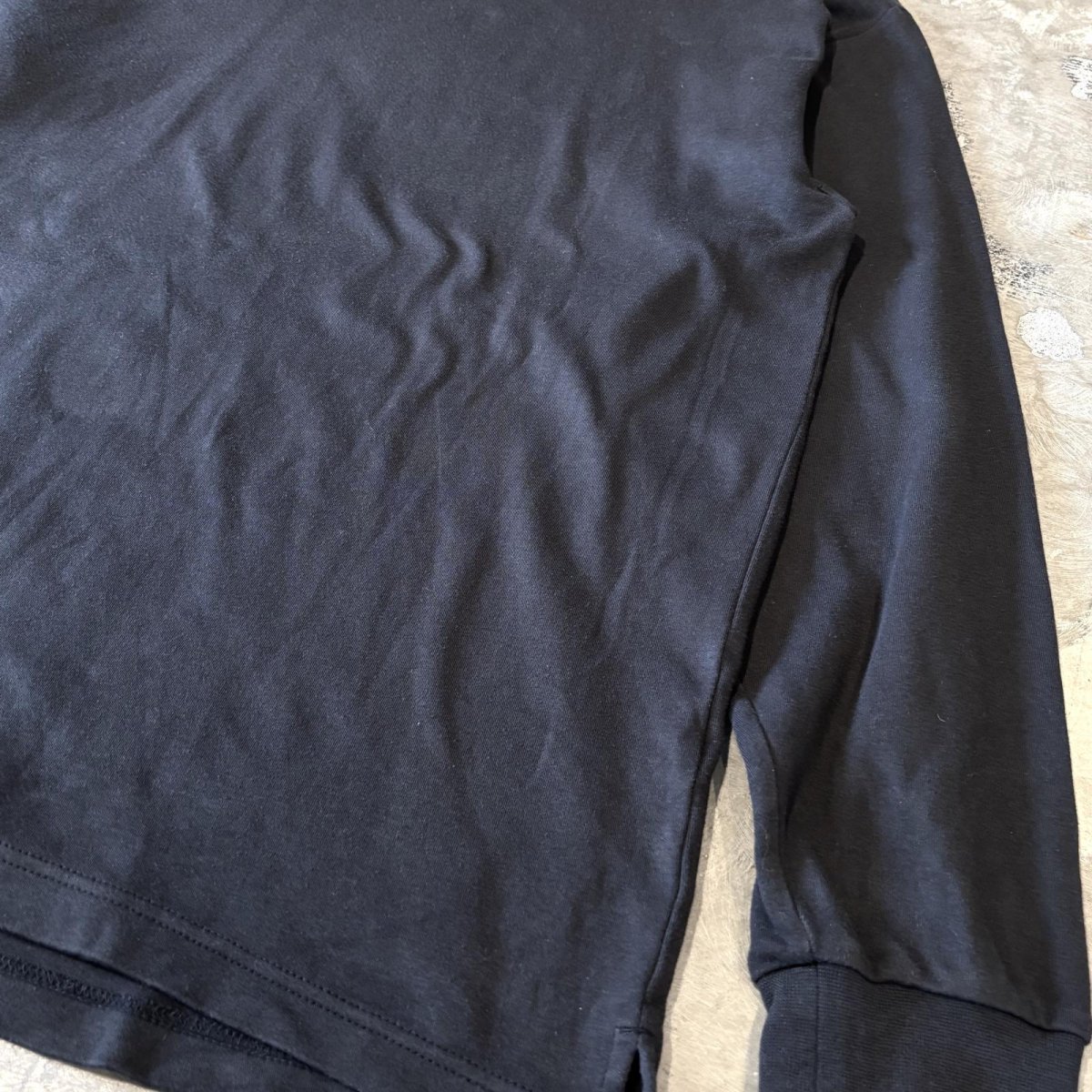 画像6: 【NIKE】LOGO EMBROIDERY MOCK NECK L/S TOPS / Mens M(L) (6)