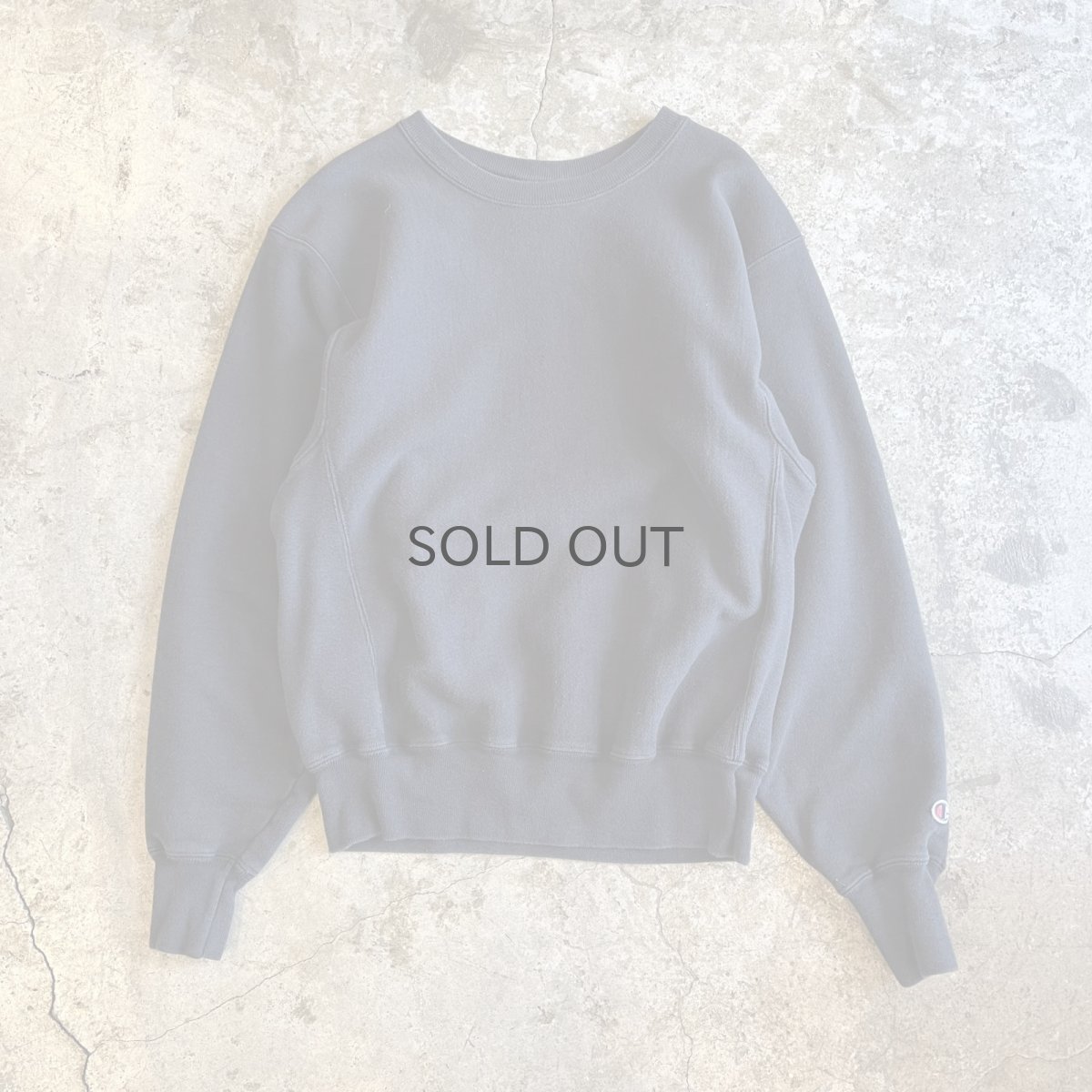 画像1: 【CHAMPION】BLACK COLOR REVERSE WEAVE L/S SWEAT / Ladies M(S) (1)
