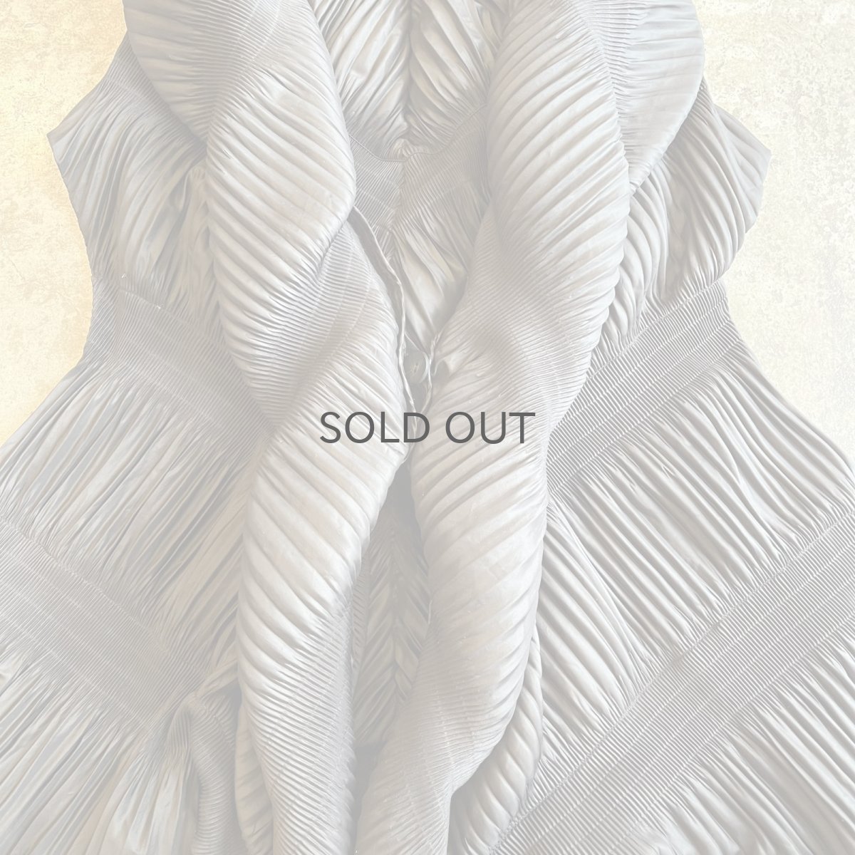 画像8: ALL OVER PLEATS PATTEN DESIGN VEST / Ladies M (8)