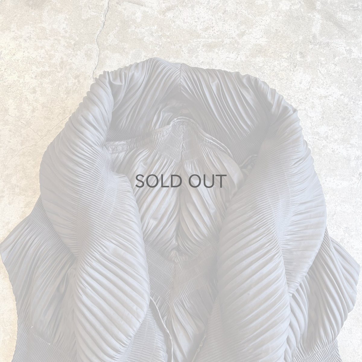 画像7: ALL OVER PLEATS PATTEN DESIGN VEST / Ladies M (7)