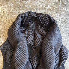 画像7: ALL OVER PLEATS PATTEN DESIGN VEST / Ladies M (7)