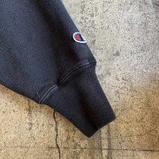 画像6: 【CHAMPION】BLACK COLOR REVERSE WEAVE L/S SWEAT / Ladies M(S) (6)
