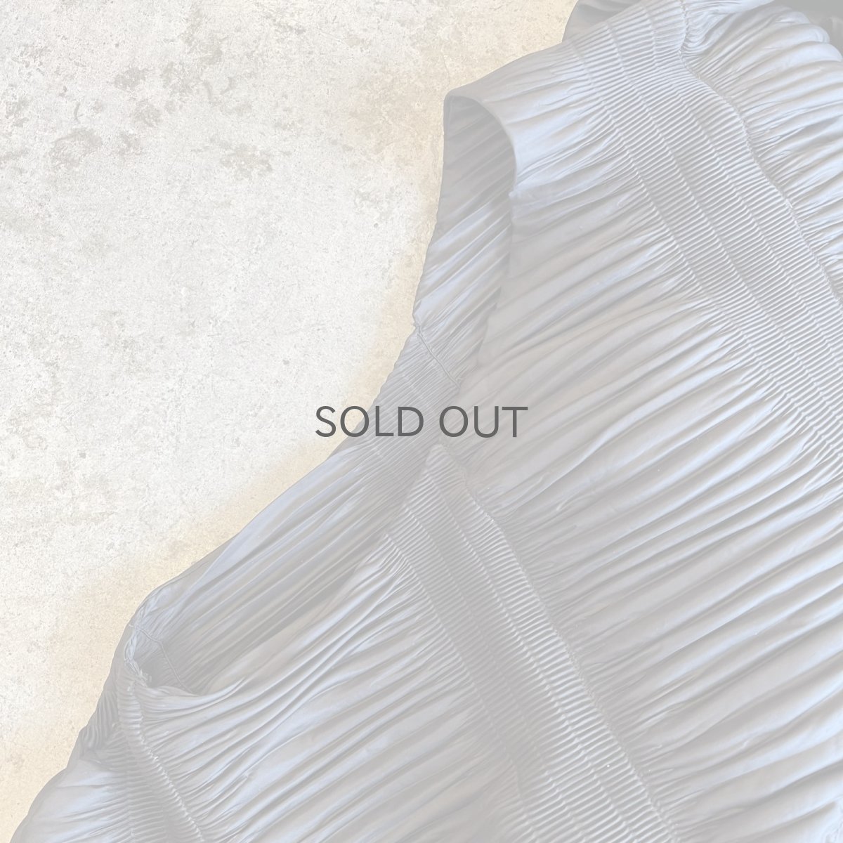 画像10: ALL OVER PLEATS PATTEN DESIGN VEST / Ladies M (10)