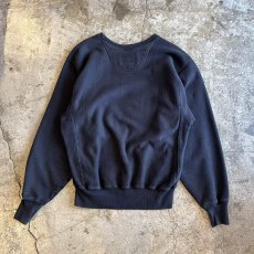 画像2: 【CHAMPION】BLACK COLOR REVERSE WEAVE L/S SWEAT / Ladies M(S) (2)