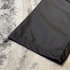 画像8: 【WONDERGROUND】MULTI CARGO POCKET WIDE NYLON PANTS / BLACK / OS (8)