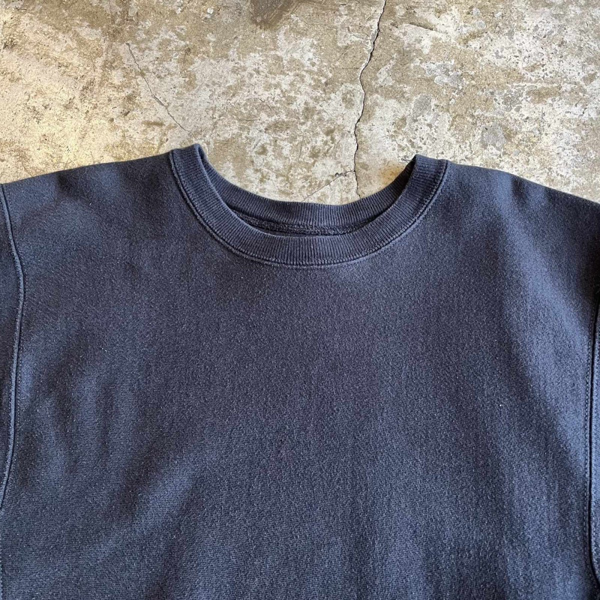 画像9: 【CHAMPION】BLACK COLOR REVERSE WEAVE L/S SWEAT / Ladies M(S) (9)