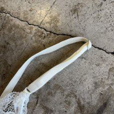 画像9: WHITE COLOR LACE DESIGN CAMISOLE / Ladies S (9)