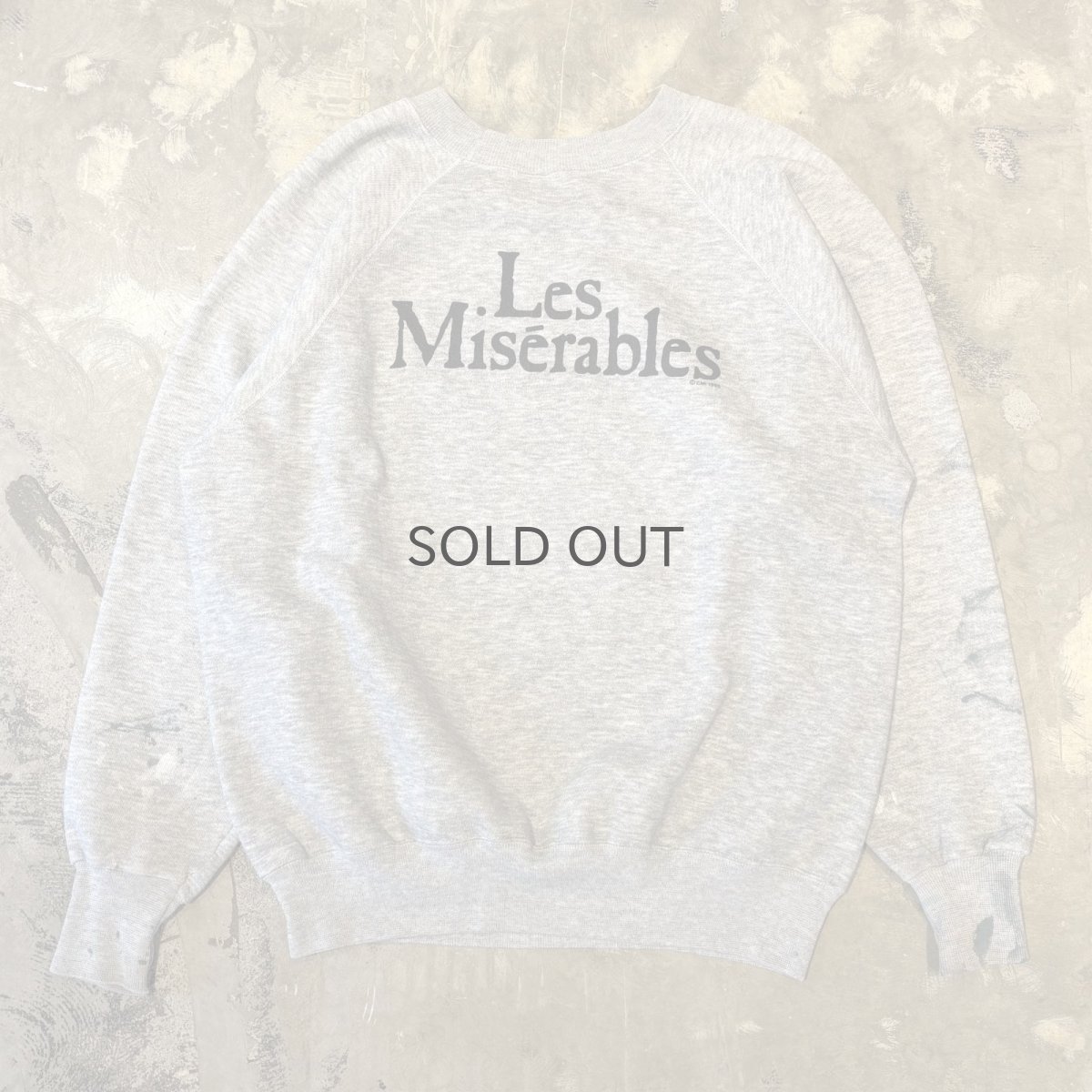 画像2: 80~90's "Les Misérables" BOTH SIDE PRINTED SWEAT / Mens L / MADE IN USA (2)