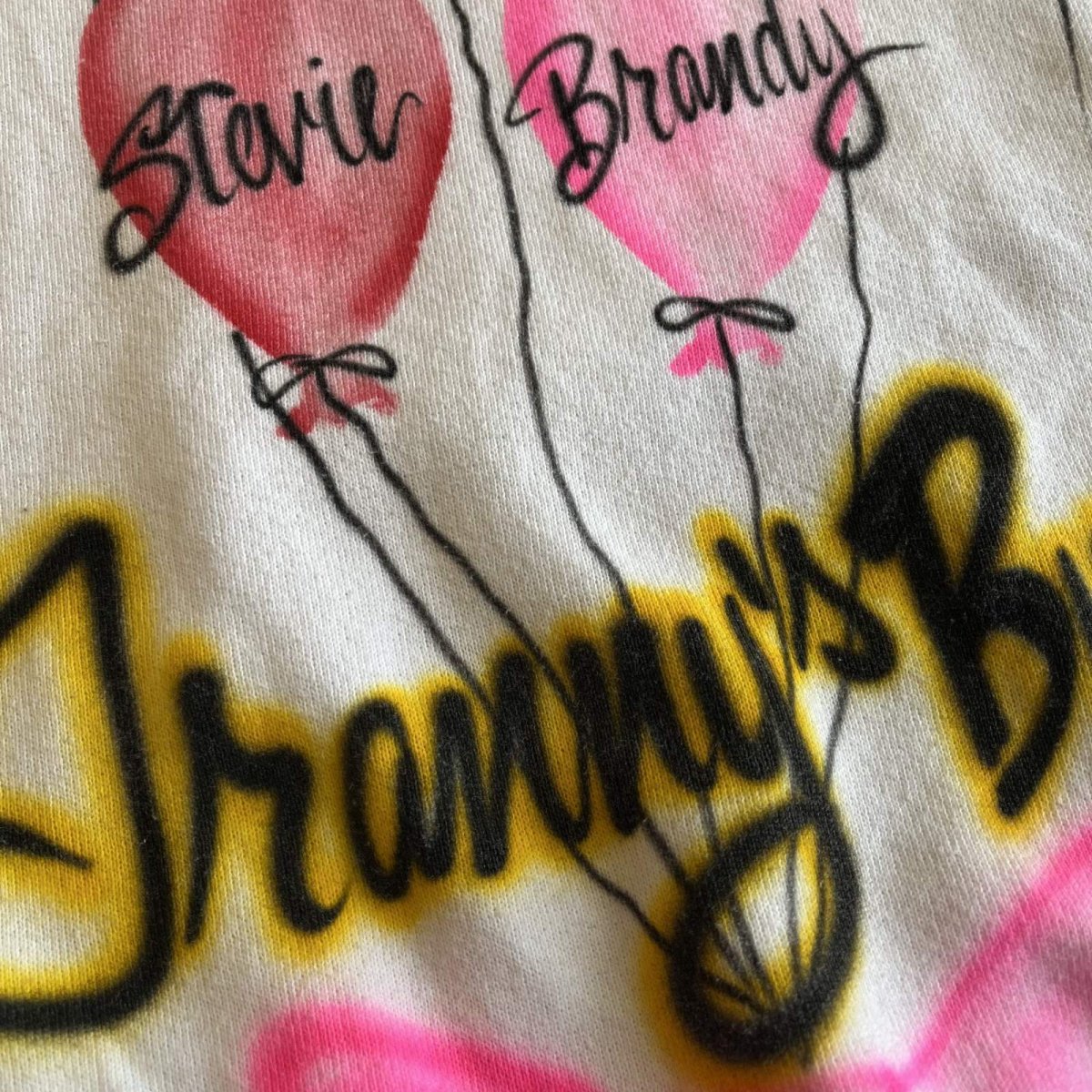 画像8: FRONT COLOR BALLOON PRINTED DESIGN L/S SWEAT / Ladies L / MADE IN USA (8)