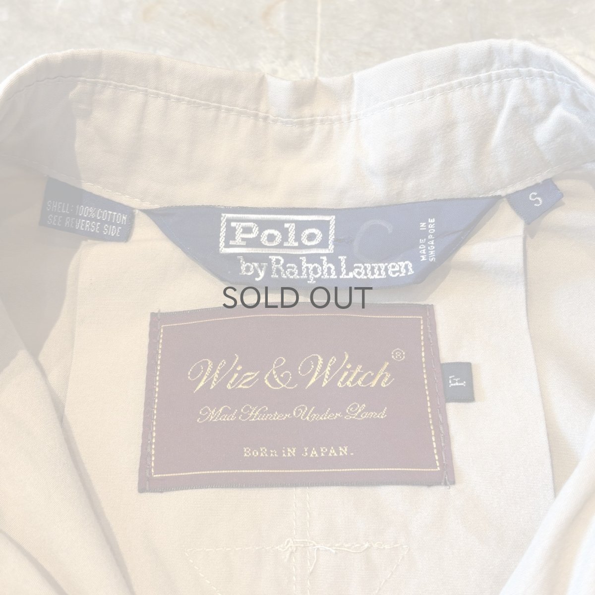 画像10: 【Wiz&Witch】"CANVAS" SPLASH SAFARI JACKET / OS (10)