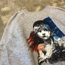 画像3: 80~90's "Les Misérables" BOTH SIDE PRINTED SWEAT / Mens L / MADE IN USA (3)