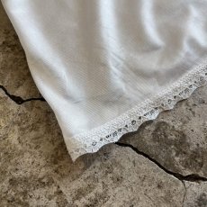 画像3: WHITE COLOR LACE DESIGN CAMISOLE / Ladies S (3)