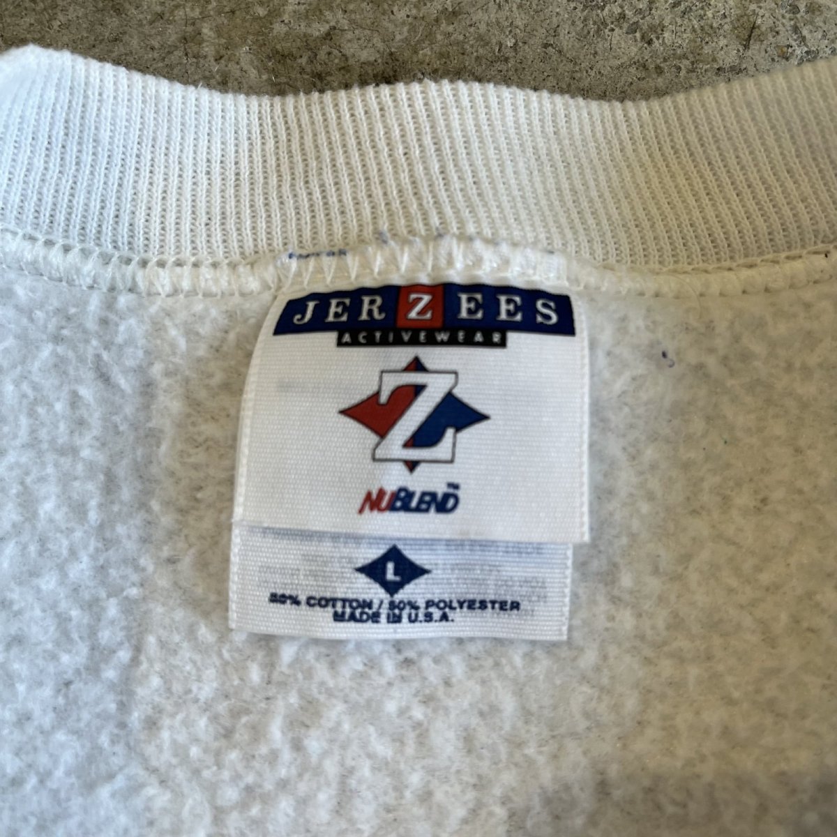 画像11: FRONT COLOR BALLOON PRINTED DESIGN L/S SWEAT / Ladies L / MADE IN USA (11)