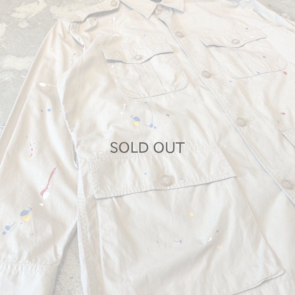 画像5: 【Wiz&Witch】"CANVAS" SPLASH SAFARI JACKET / OS (5)