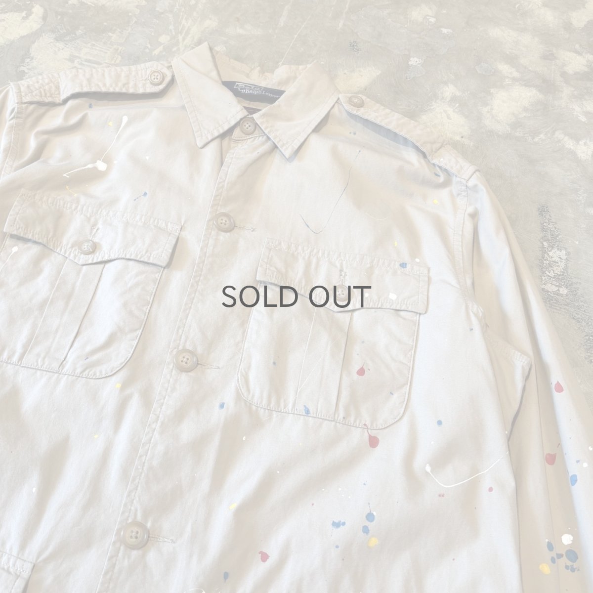 画像4: 【Wiz&Witch】"CANVAS" SPLASH SAFARI JACKET / OS (4)