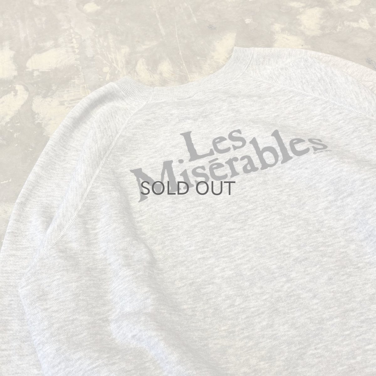画像9: 80~90's "Les Misérables" BOTH SIDE PRINTED SWEAT / Mens L / MADE IN USA (9)