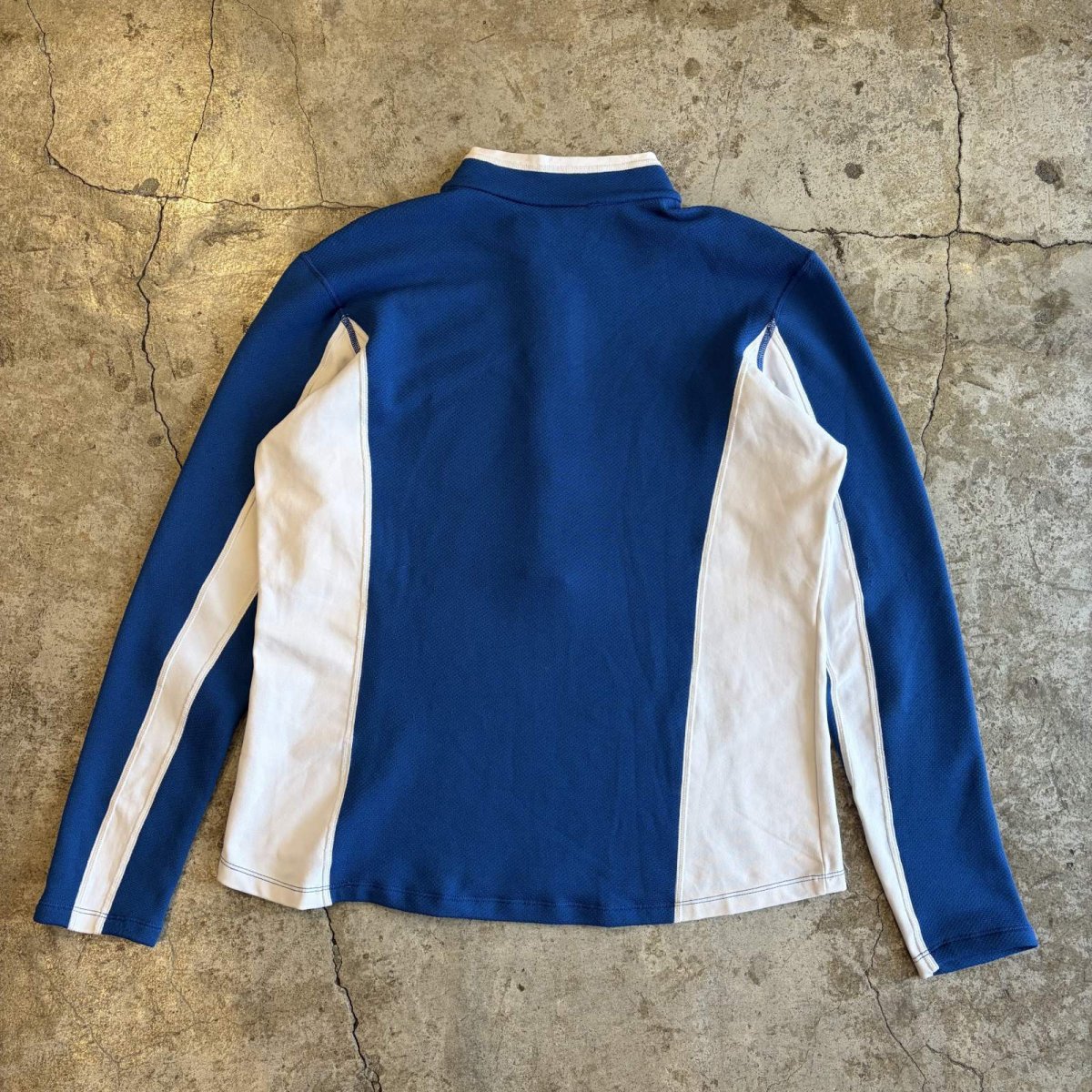 画像2: 【NIKE】BI COLOR DESIGN HALF ZIP SPHERE L/S TOPS / Ladies L (2)