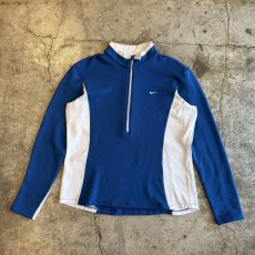 画像1: 【NIKE】BI COLOR DESIGN HALF ZIP SPHERE L/S TOPS / Ladies L (1)